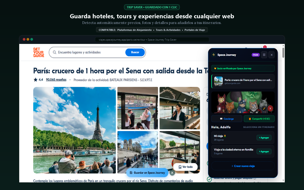 Trip Saver on Booking.com