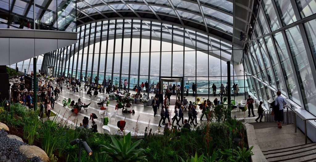 Sky Garden London Space Journey