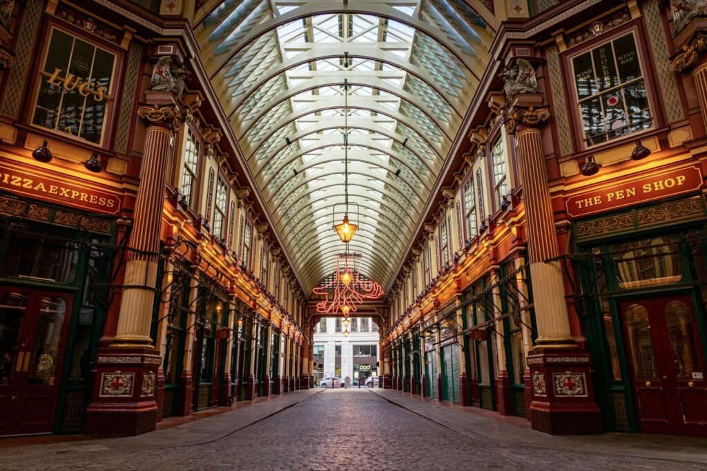 Leadenhall Market Callejón Diagon Space Journey